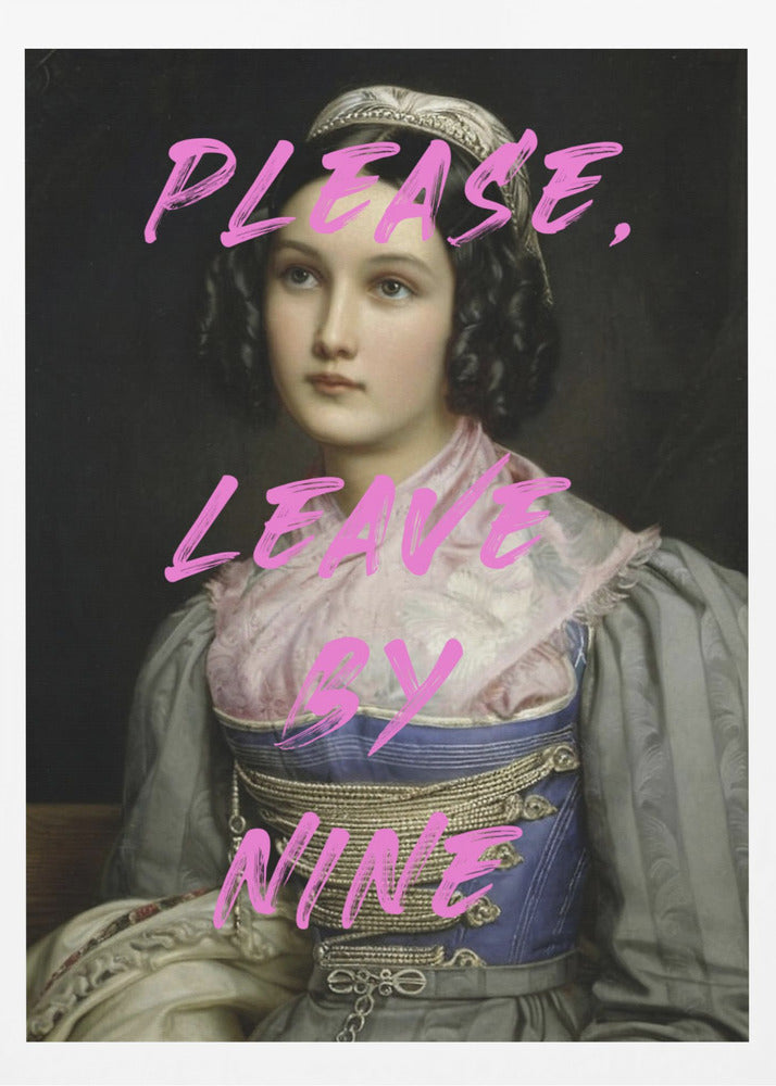 Veuillez partir avant 21h | Affiches