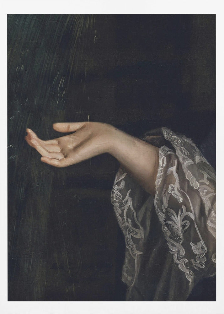 Détail d'une femme / Peinture à l'huile | Affiches