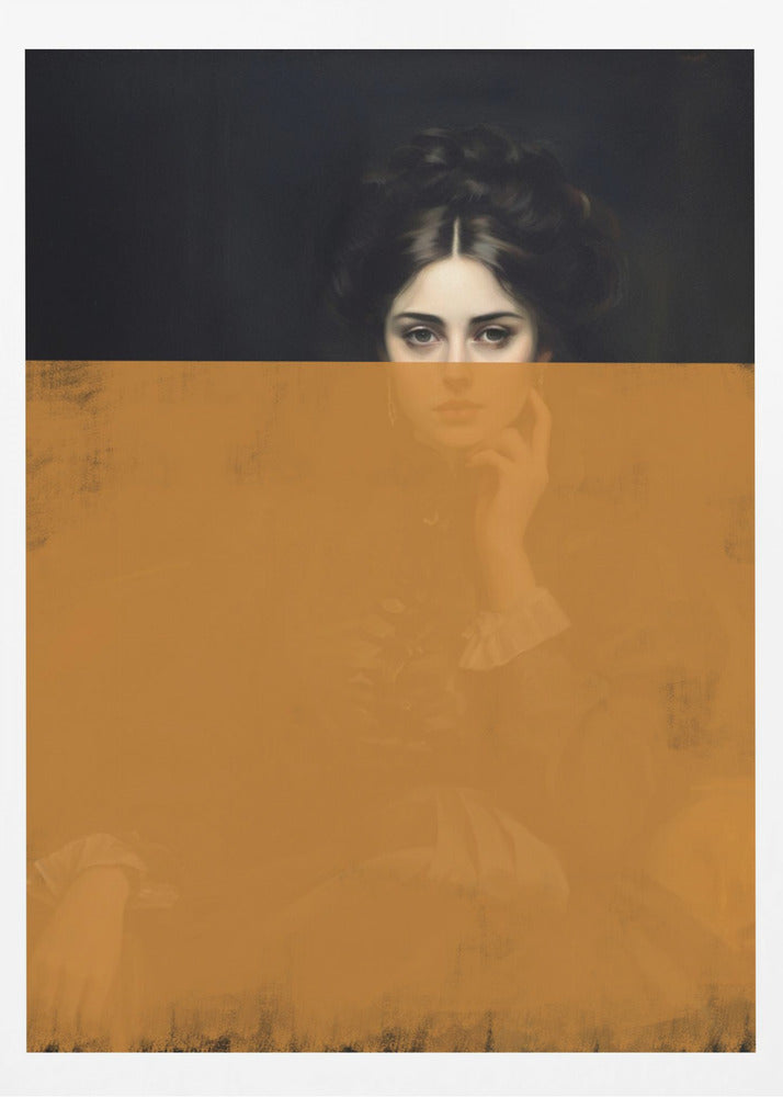 Portrait de femme retouché | Affiches