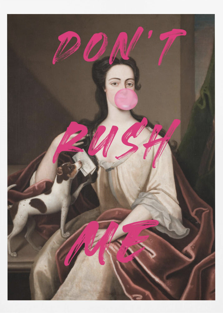 Ne me dérangez pas / Art de chewing-gum modifié | Affiches