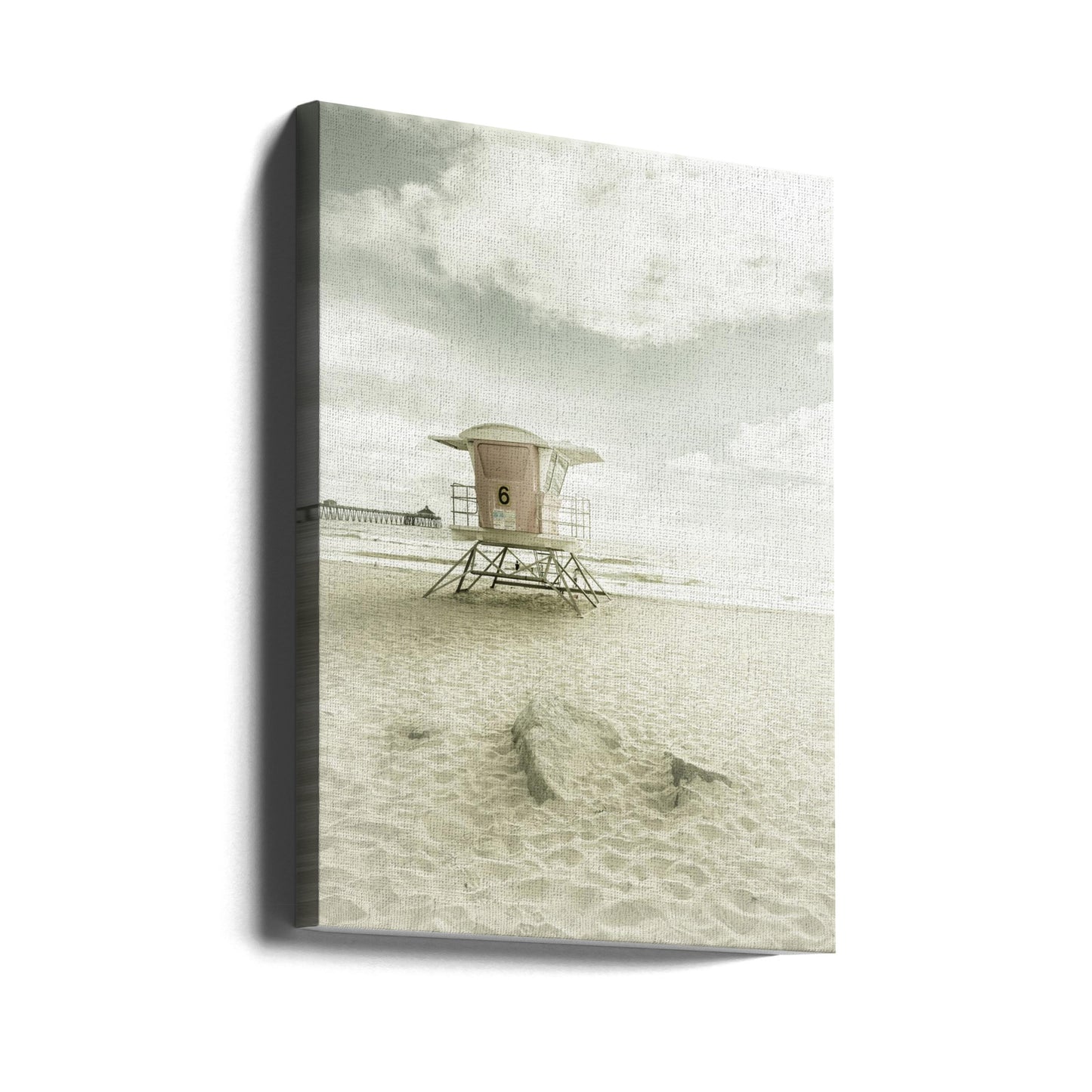 CALIFORNIA Vintage Imperial Beach | Canvas