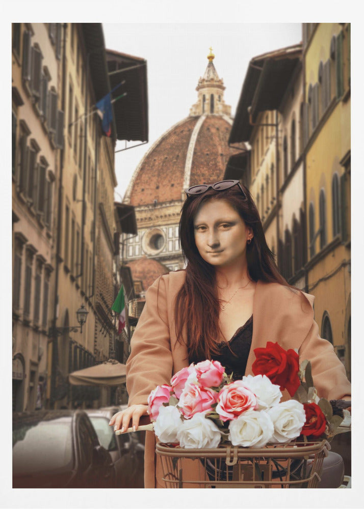 Mona à Florence | Affiche