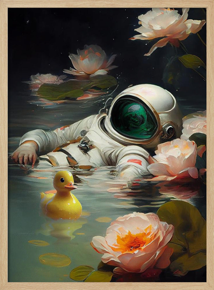 Ma sieste spatiale | Posters - Affiche Artistique