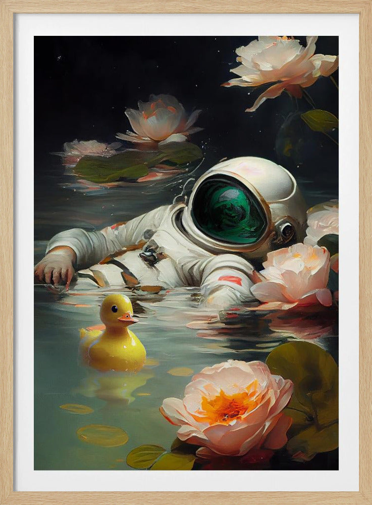 Ma sieste spatiale | Posters - Affiche Artistique