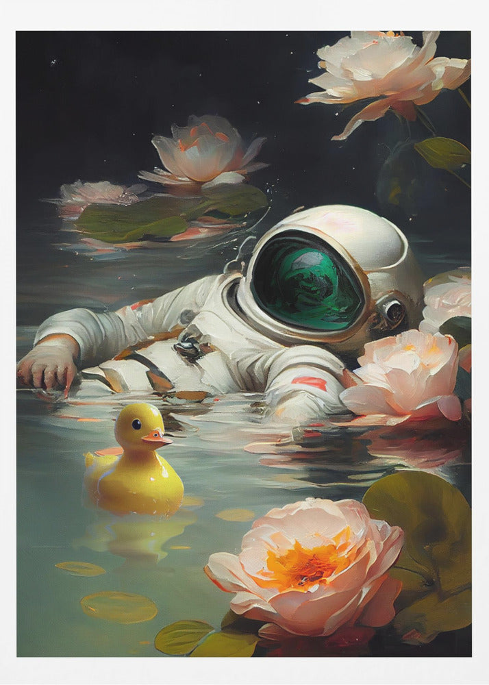Ma sieste spatiale | Posters - Affiche Artistique