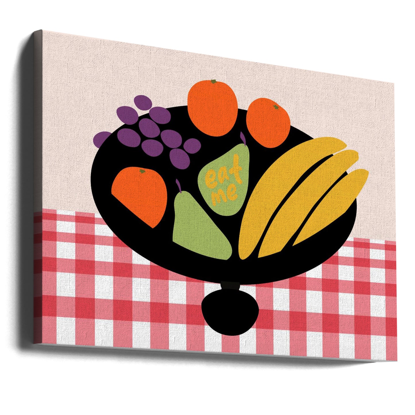 The fruit bowl (eat me) | Canvas