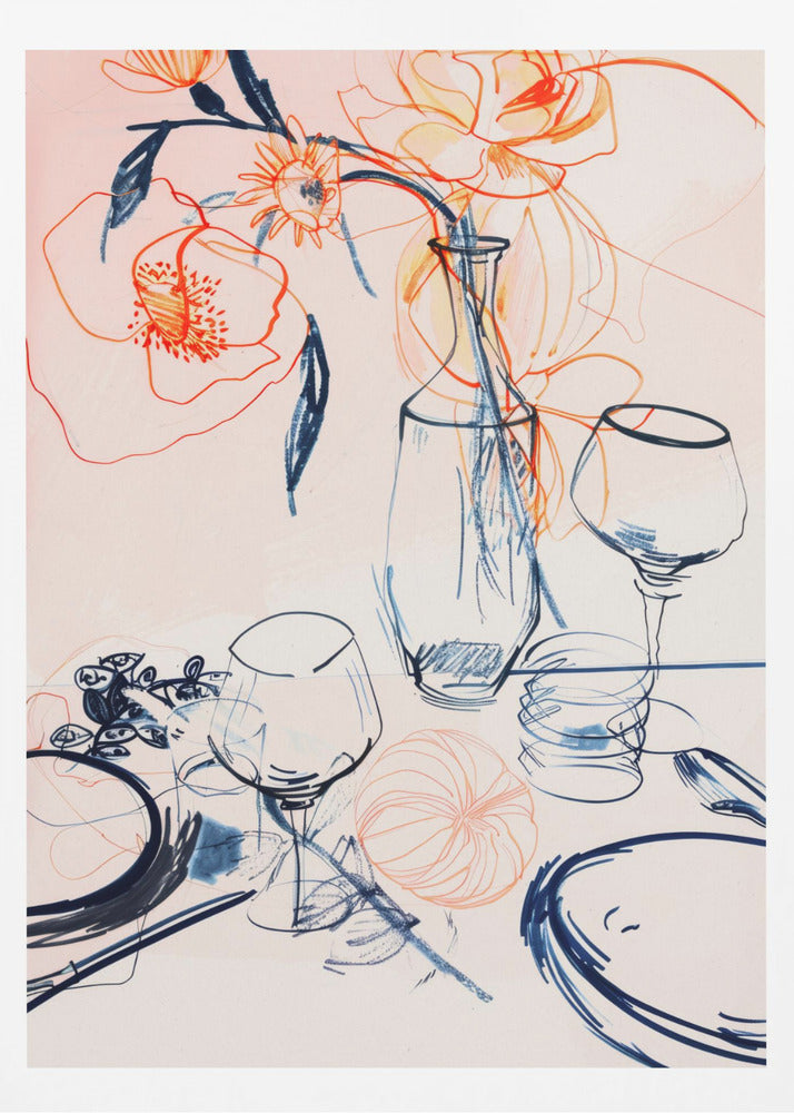 Floral Still-Life | Poster