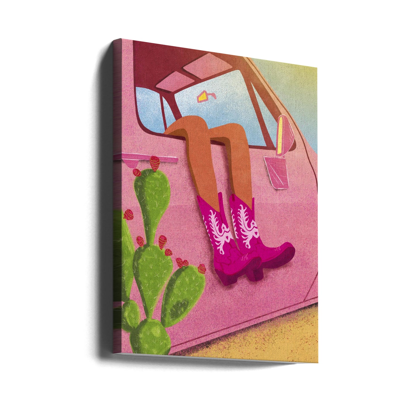 Cow-girl | Tableaux sur Toile