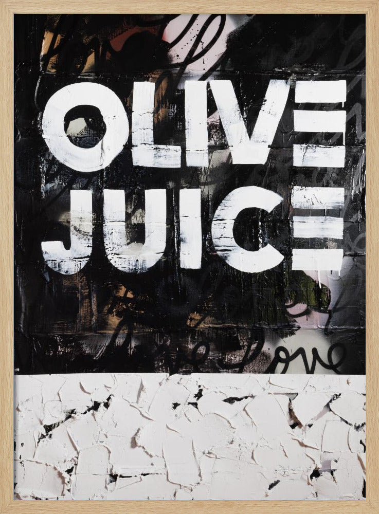 Olive juice | Poster