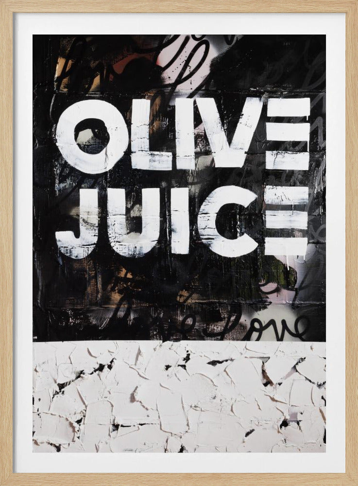 Olive juice | Poster