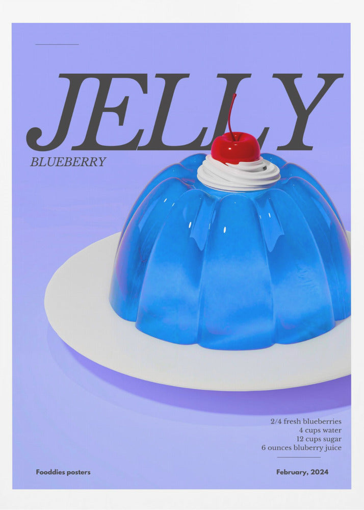 Blue Jelly | Poster