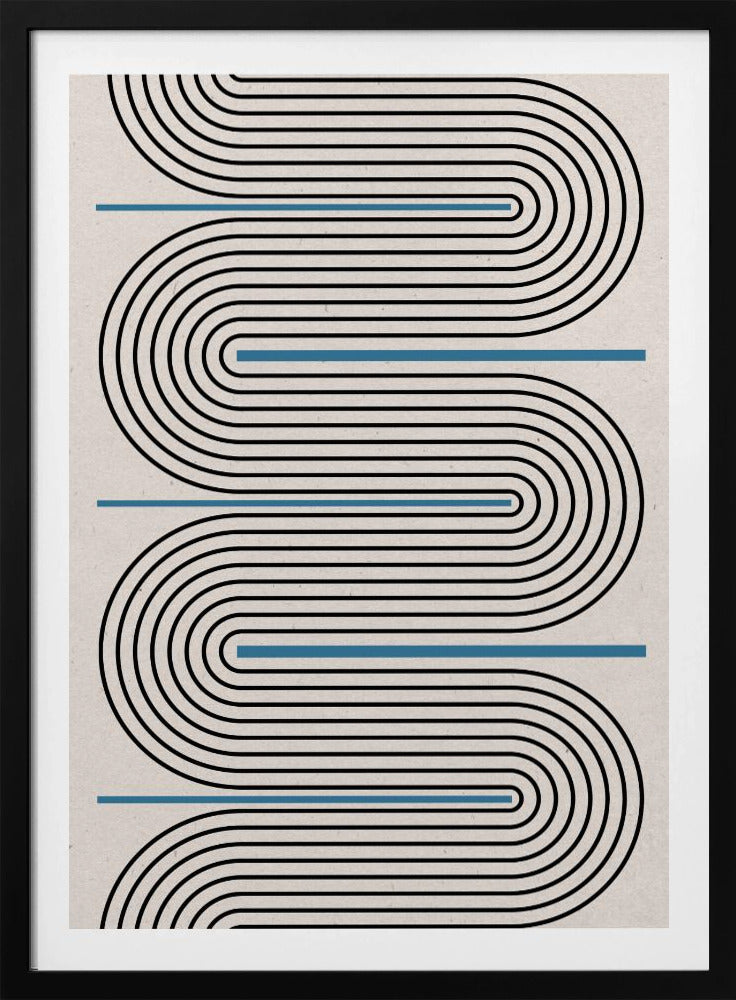 Moderne zeitgenössische Balance Nr. 4 | Poster - Kunstdruck