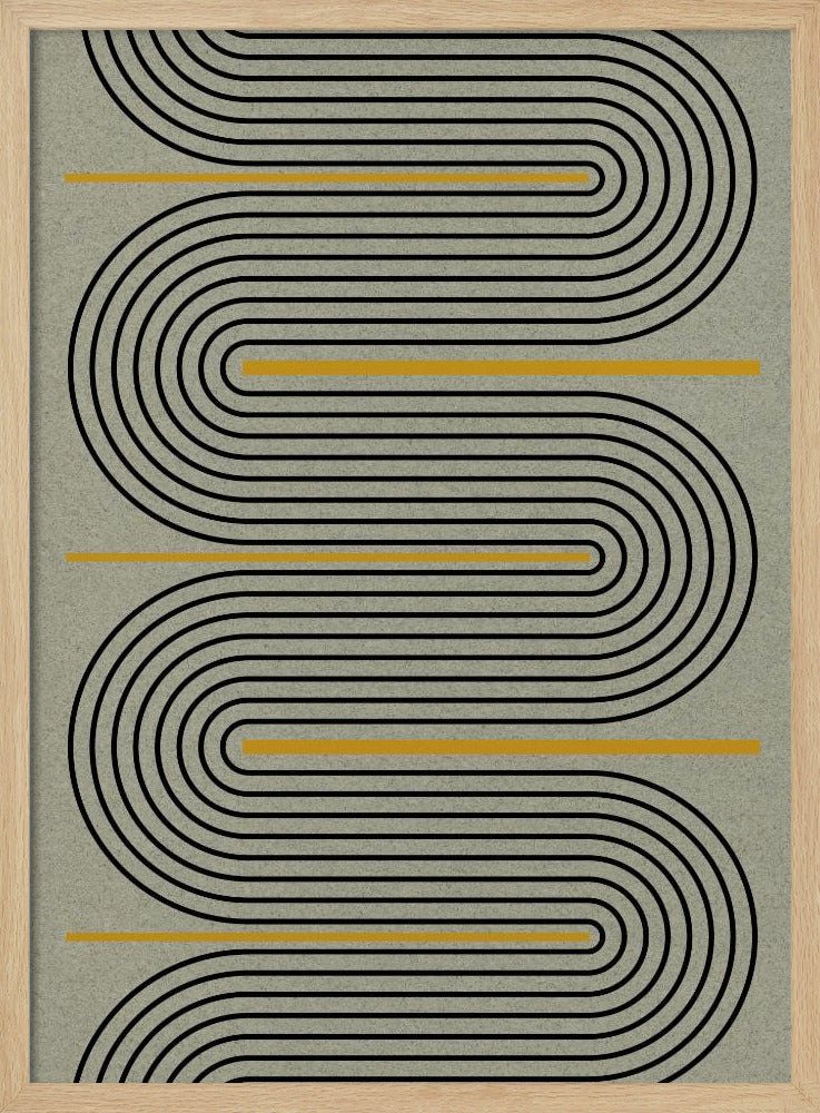 Moderne zeitgenössische Balance Nr. 3 | Poster - Kunstdruck