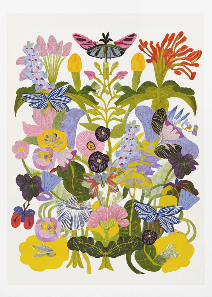 Affiches abstraites florales d'automne