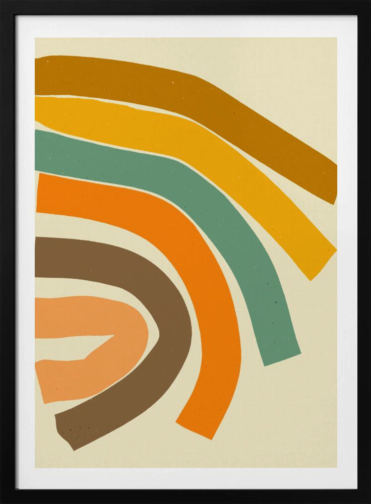 Kurve 2 | Poster - Kunstdruck