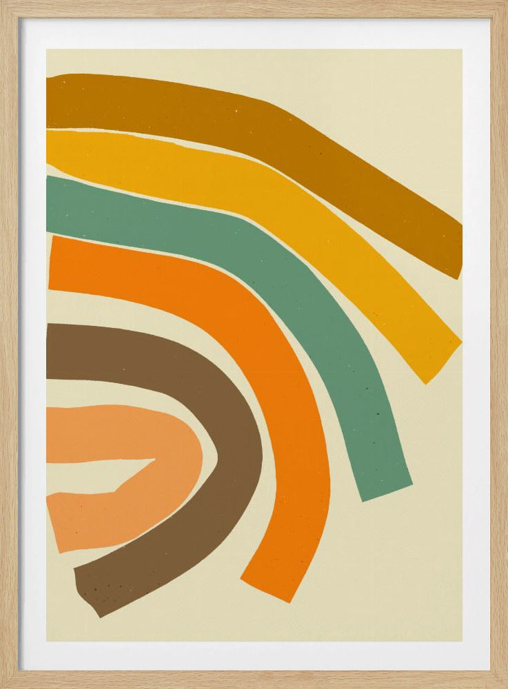 Kurve 2 | Poster - Kunstdruck