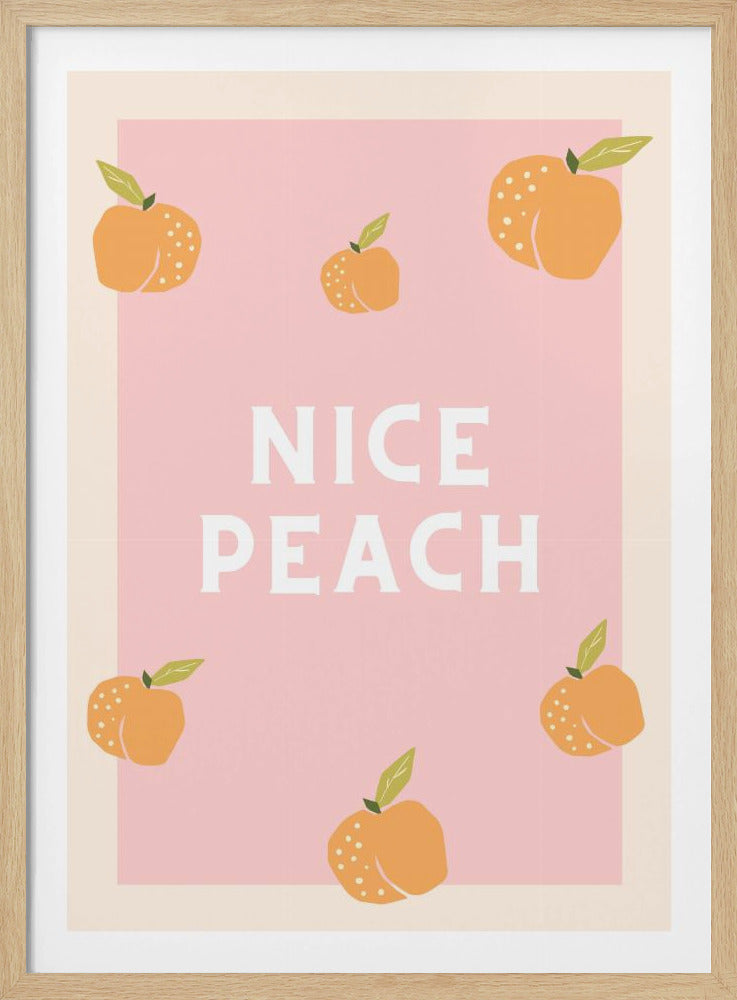 Bonito melocotón | Posters - Impresiones de Arte