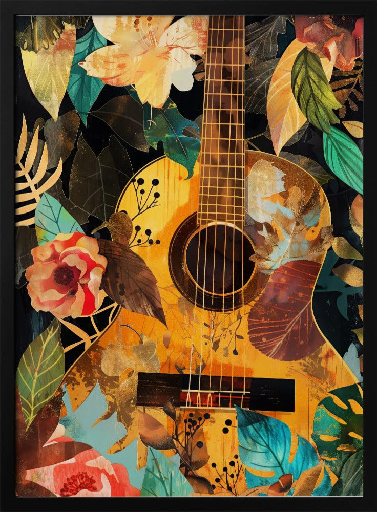 Music Guitar Collage (2) | Poster