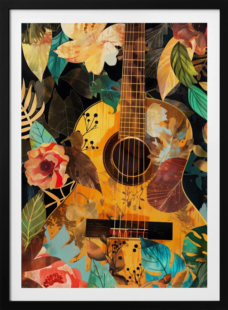 Music Guitar Collage (2) | Poster