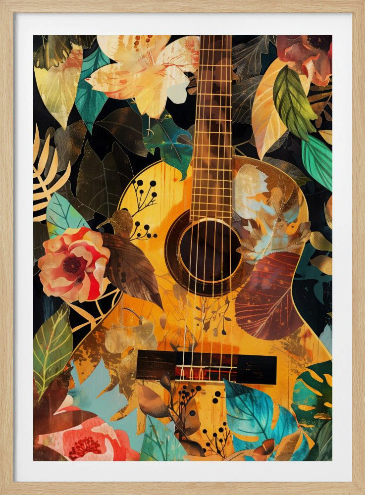 Music Guitar Collage (2) | Poster