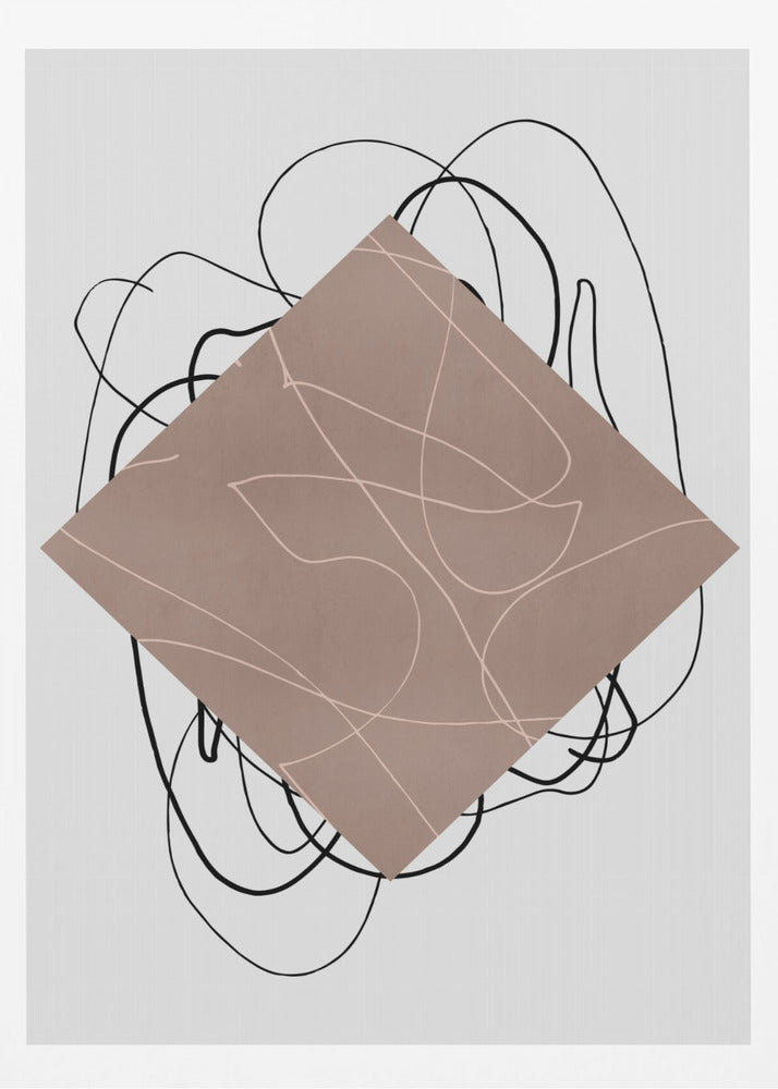 Lignes et formes 11 | Affiche