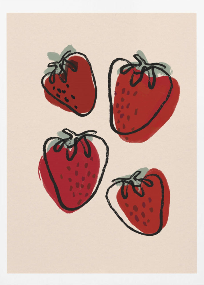 Strawberries | Poster