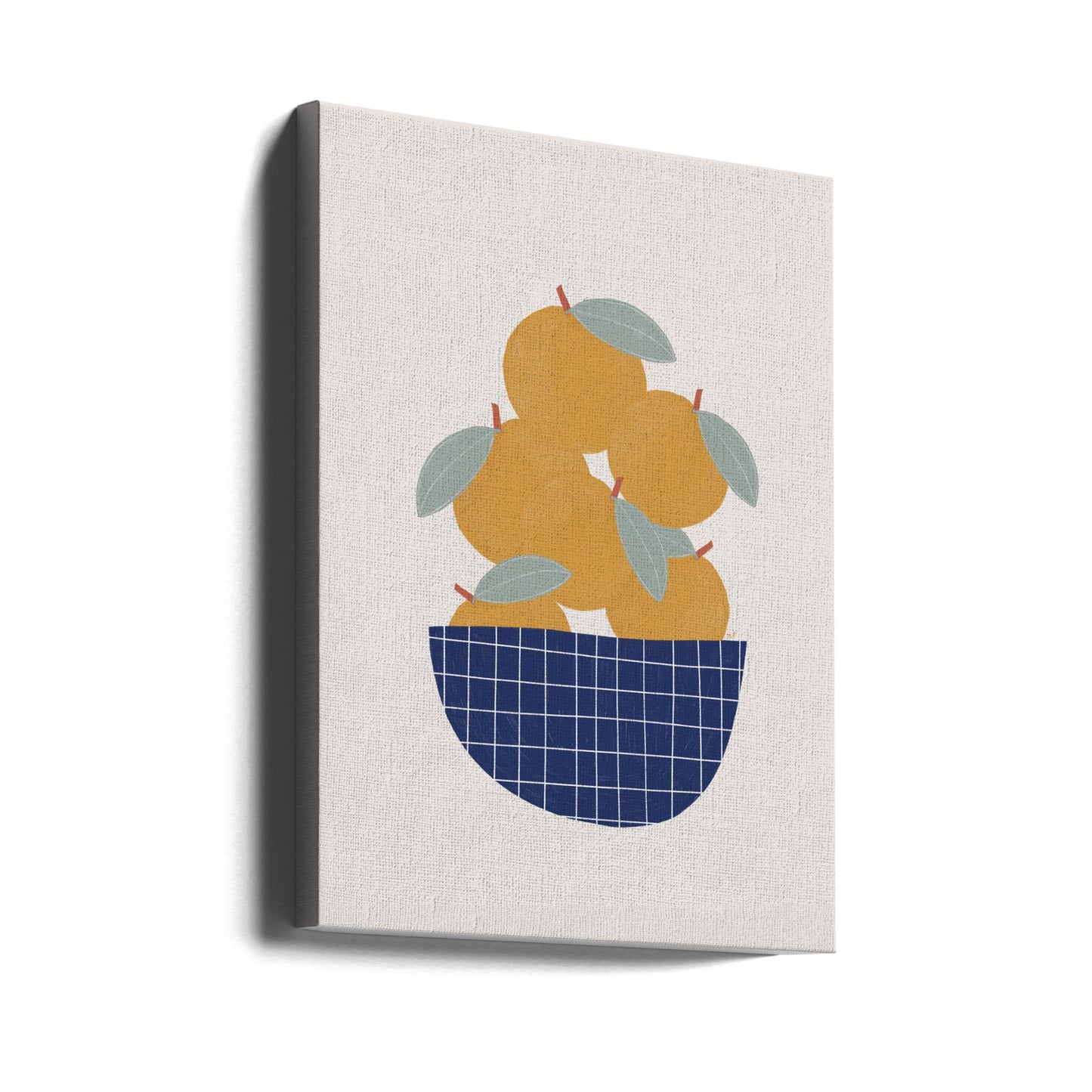 Bowl of Oranges | Canvas