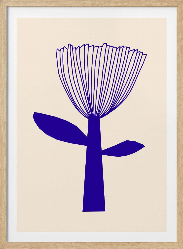 Flower Blue | Poster