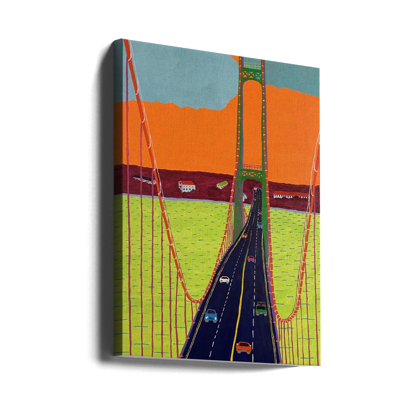 Pont Mackinac | Tableaux sur Toile