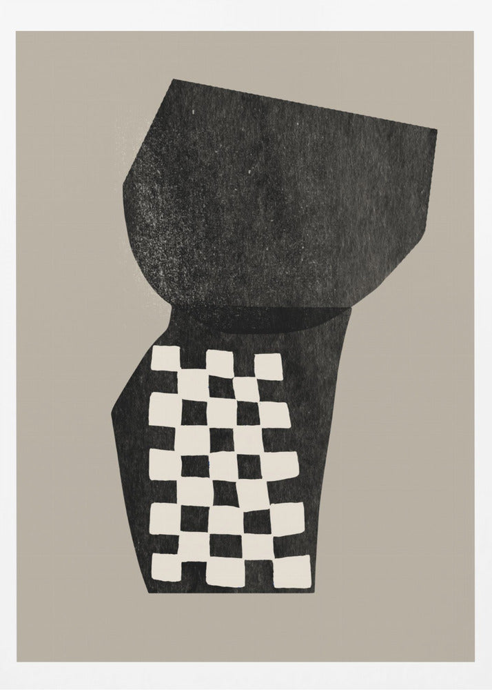 Abstraction à carreaux | Affiches