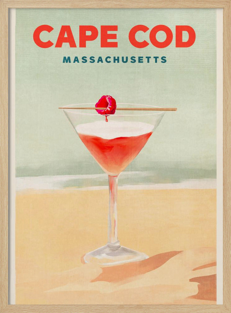 Cape Cod Cocktail groß Poster - Kunstdruck | Poster - Kunstdruck