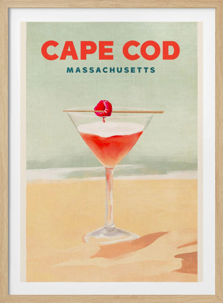 Cape Cod Cocktail groß Poster - Kunstdruck | Poster - Kunstdruck