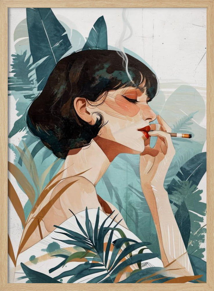 Smoking Woman | Poster