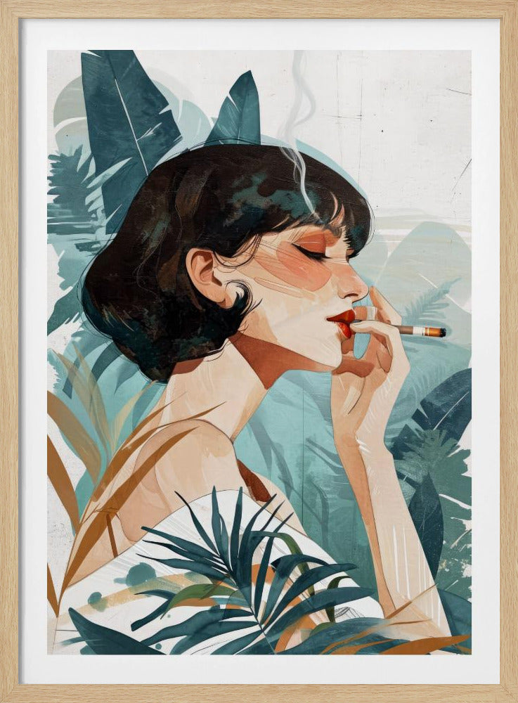Smoking Woman | Poster