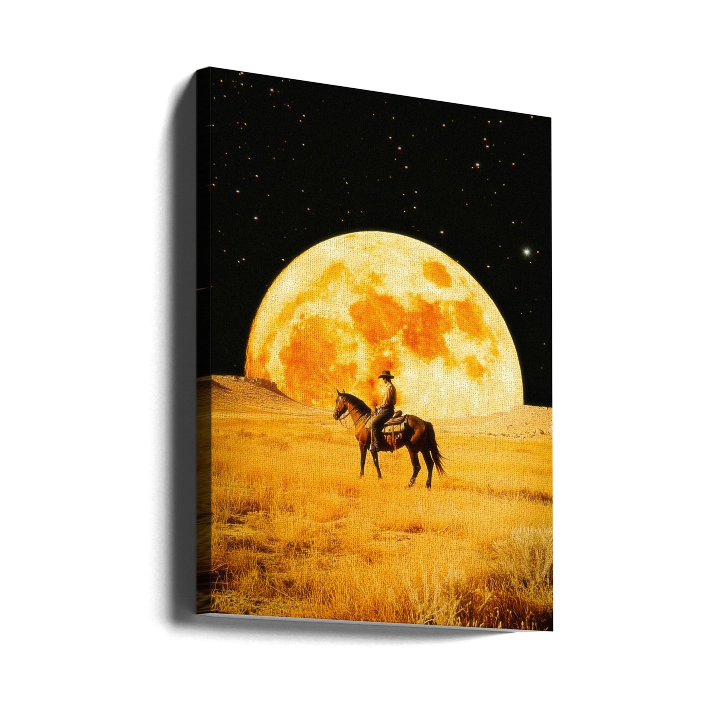 Cowboy Lunare | Stampe su Tela