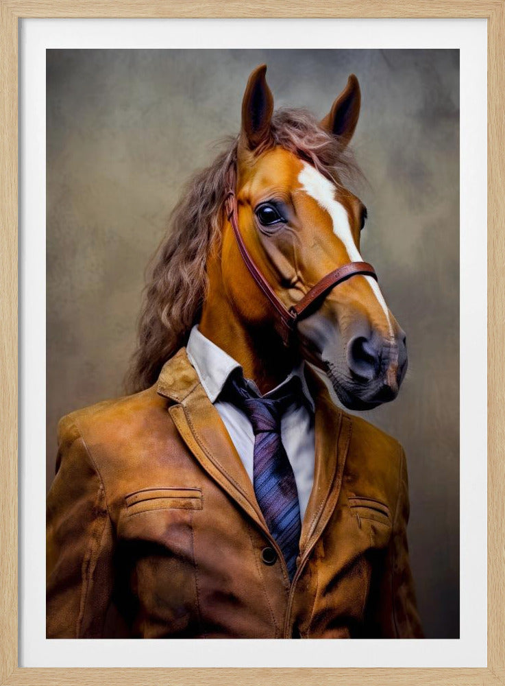 Elegant Horse Animal Art | Poster