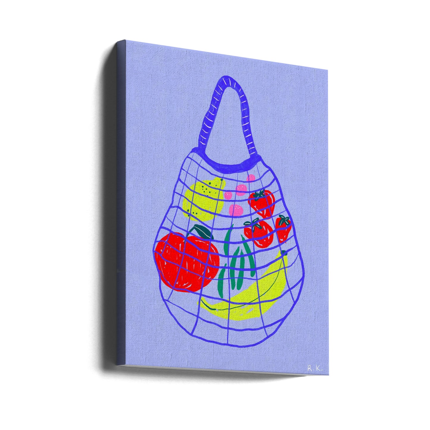 Shopping bag Blue | Canvas