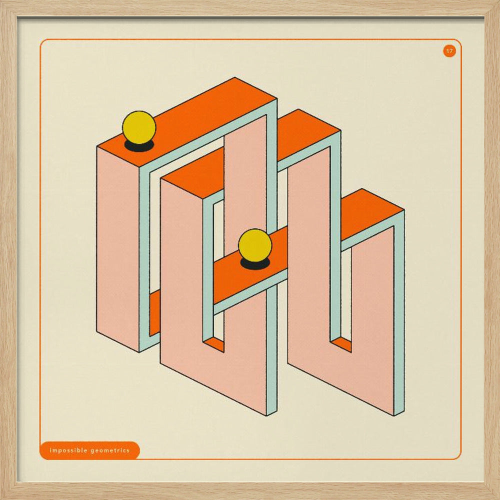 Mahdoton geometria 17 | Julisteet - Taidevedokset