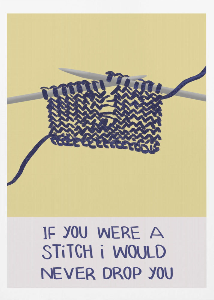 dropped stitches | Poster