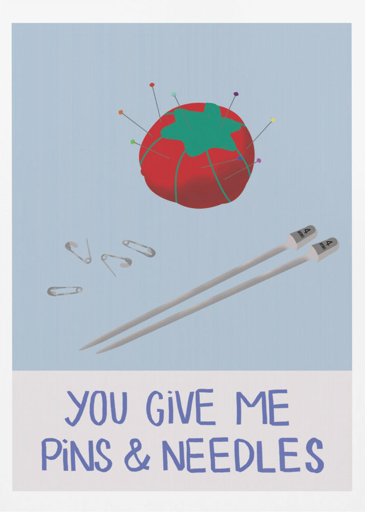 Épingles et aiguilles | Affiche