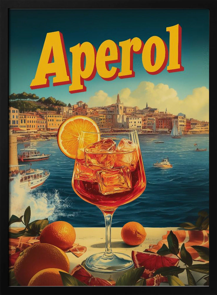 Comercial de Aperol Vintage | Posters - Impresiones de Arte
