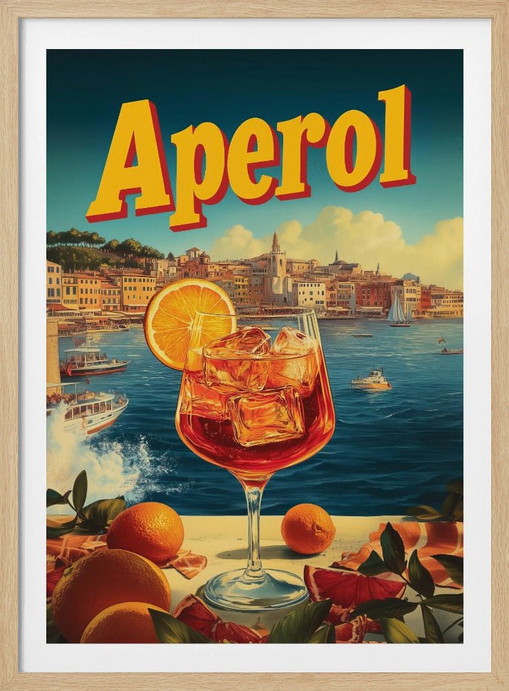 Comercial de Aperol Vintage | Posters - Impresiones de Arte