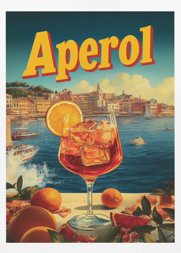 Comercial de Aperol Vintage | Posters - Impresiones de Arte
