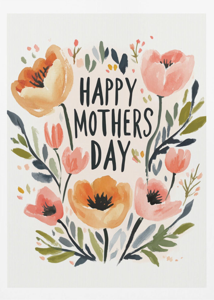 Bonne fête des mères | Affiche