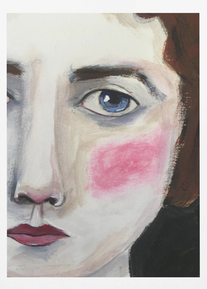 Yeux bleus | Affiche