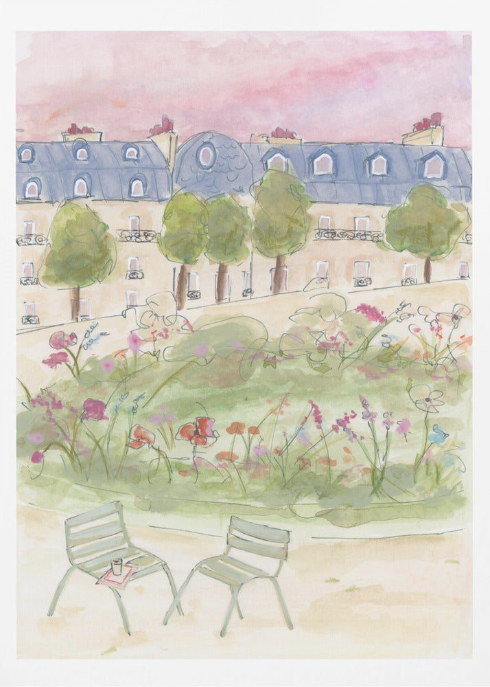 Parisian Garden | Poster