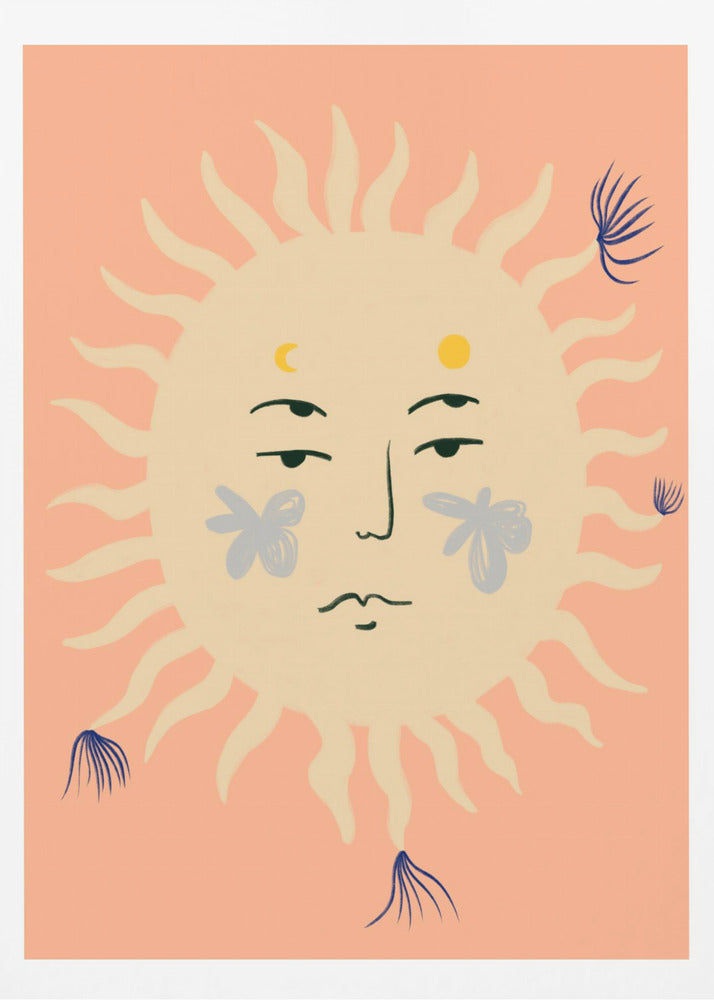 Rayon de soleil serein | Affiche