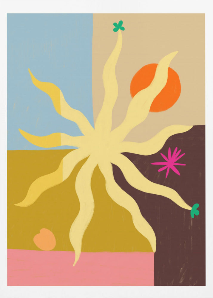 Le Soleil, le Fruit et la Fleur | Affiches