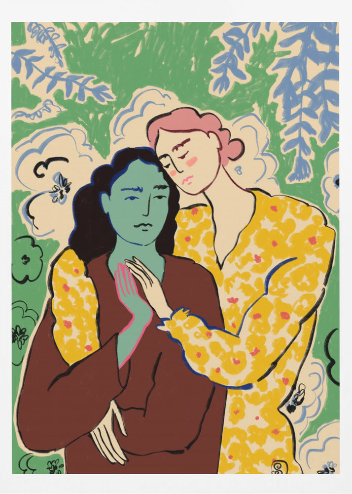 Se tenir la main | Affiche