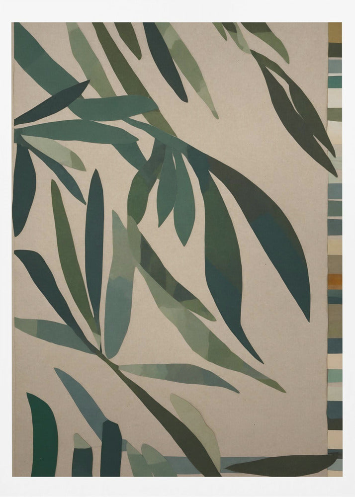 Mosaïques feuillues | Affiche